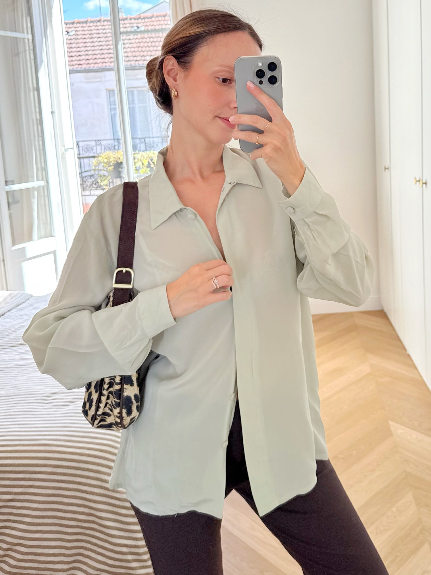 Chemise en soie