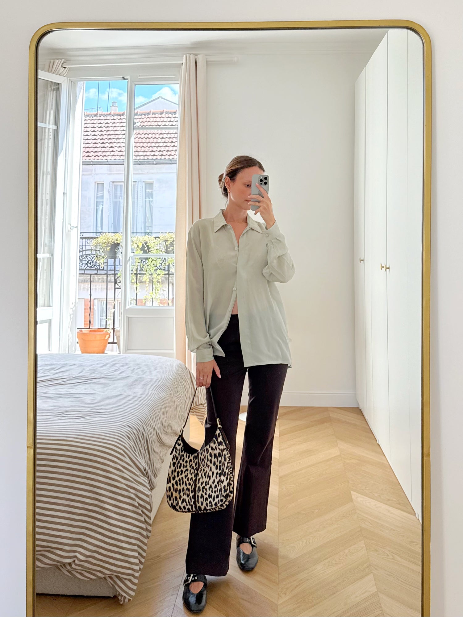 Chemise en soie