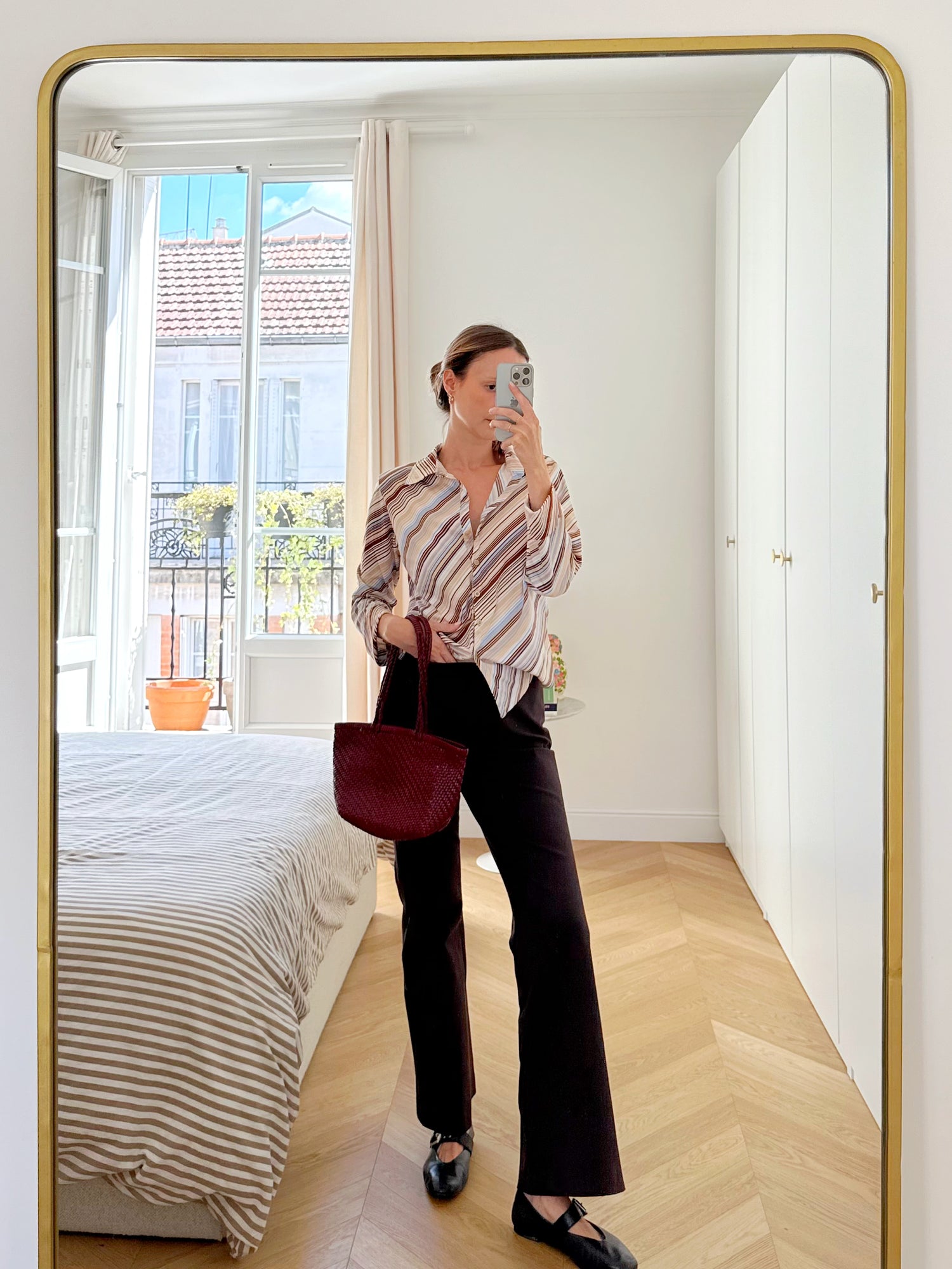 Chemise rayée