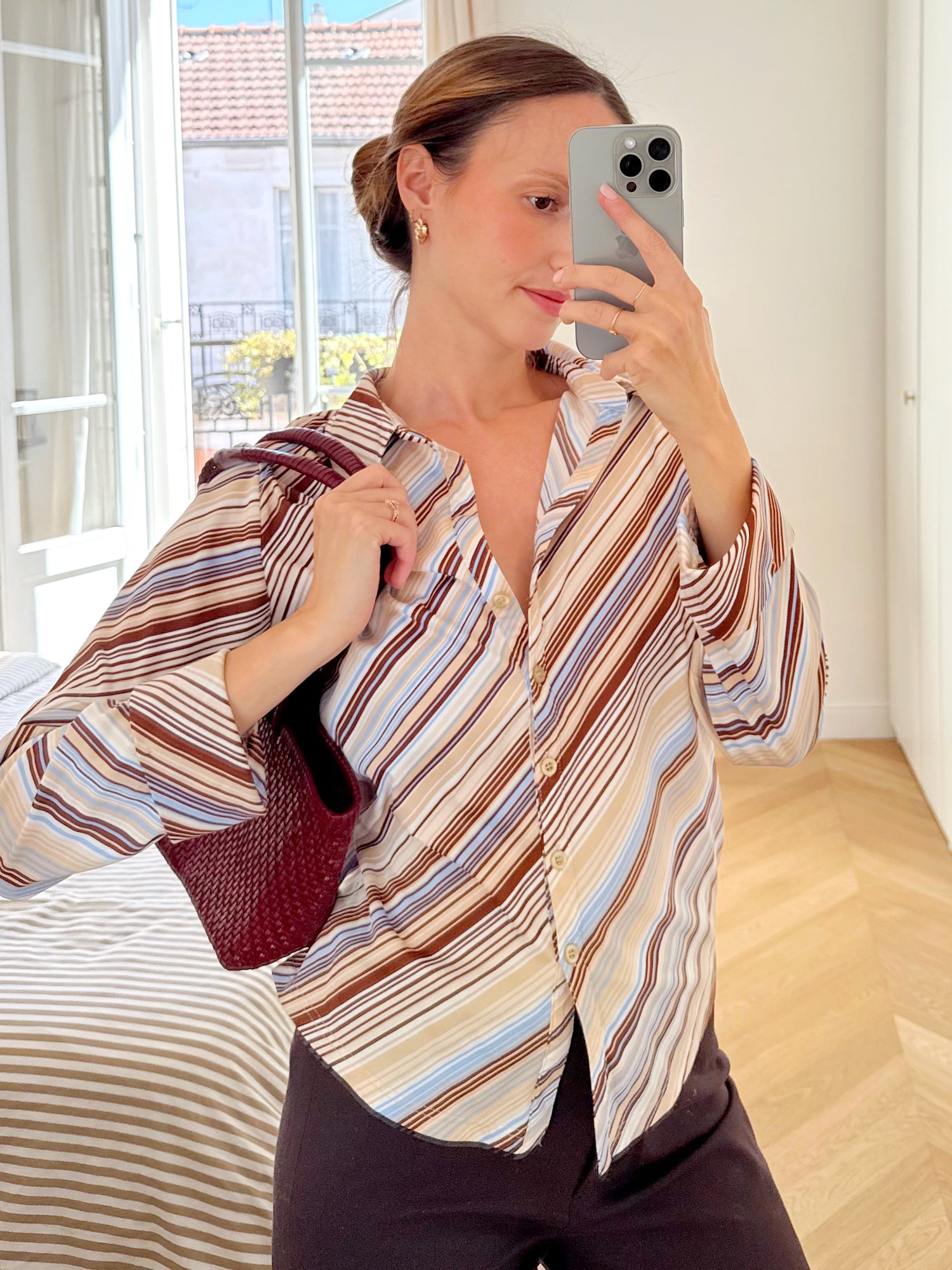 Chemise rayée