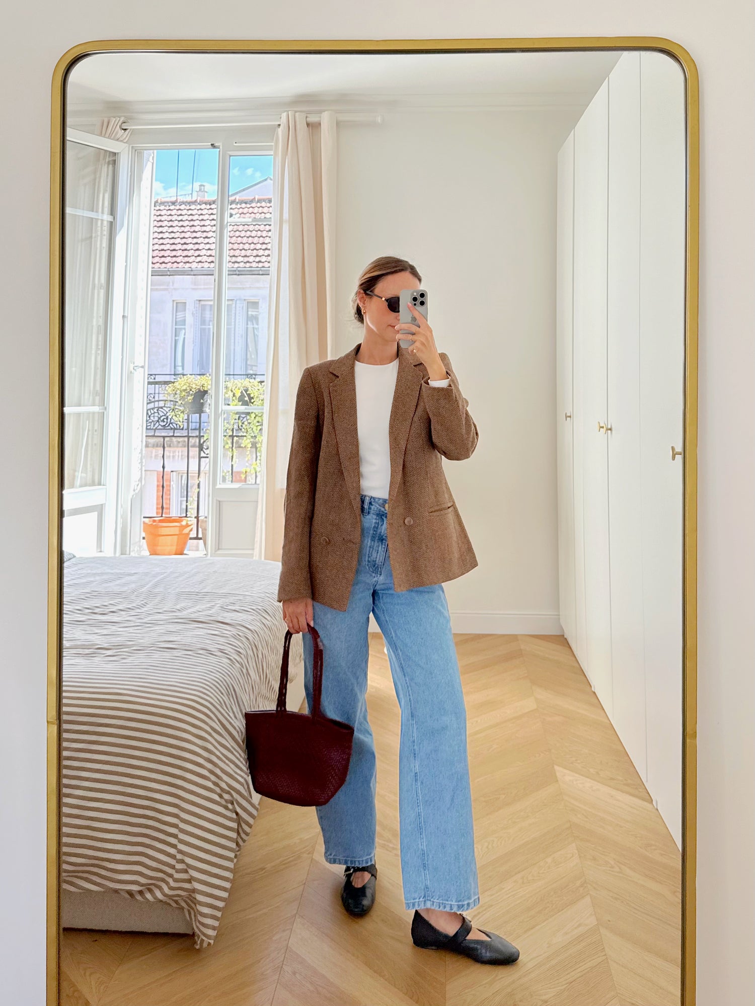Veste blazer en laine
