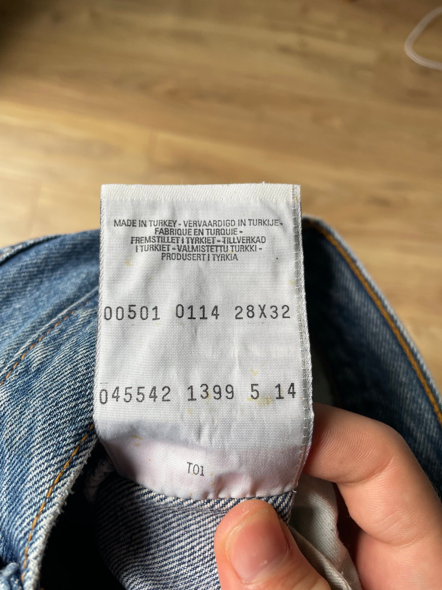 Jean Levi's 501 Vintage W28 L32