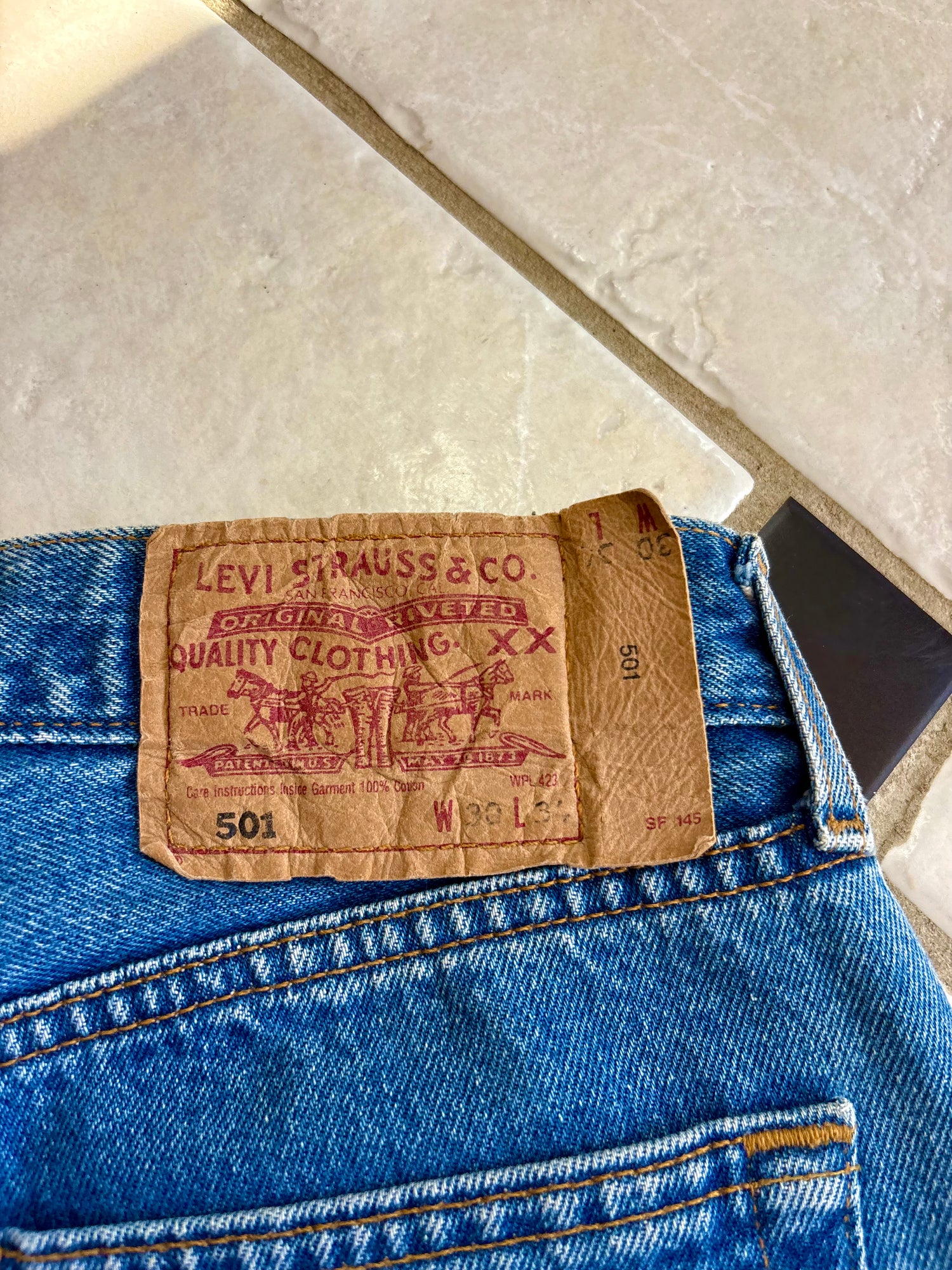 Jean Levi’s 501 W30 L34