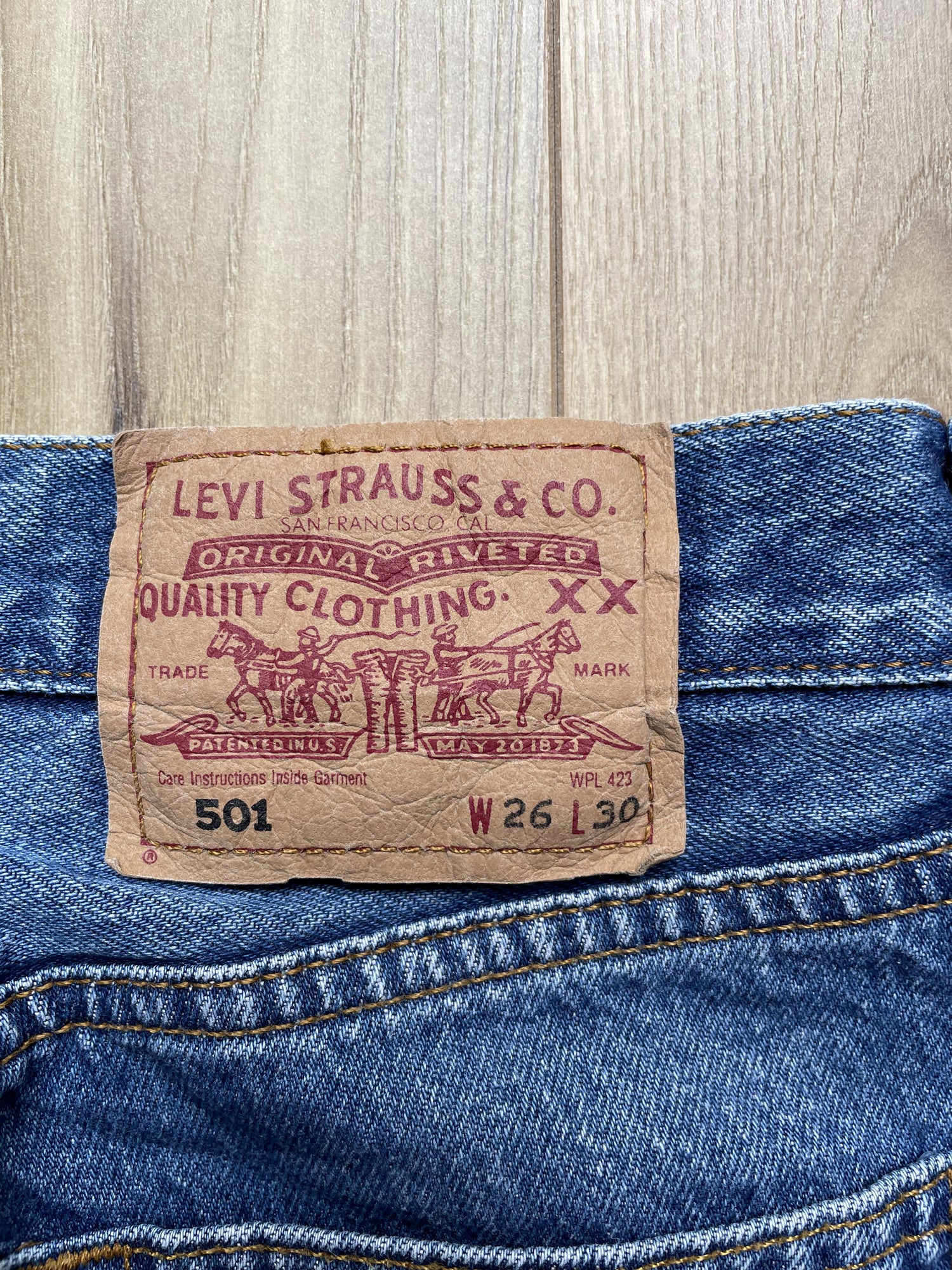 Jean Levi's 501 W26 L30