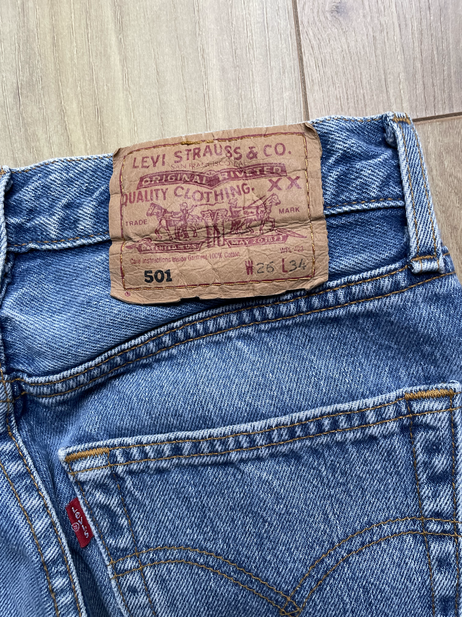 Jean Levi's 501 W26 L34