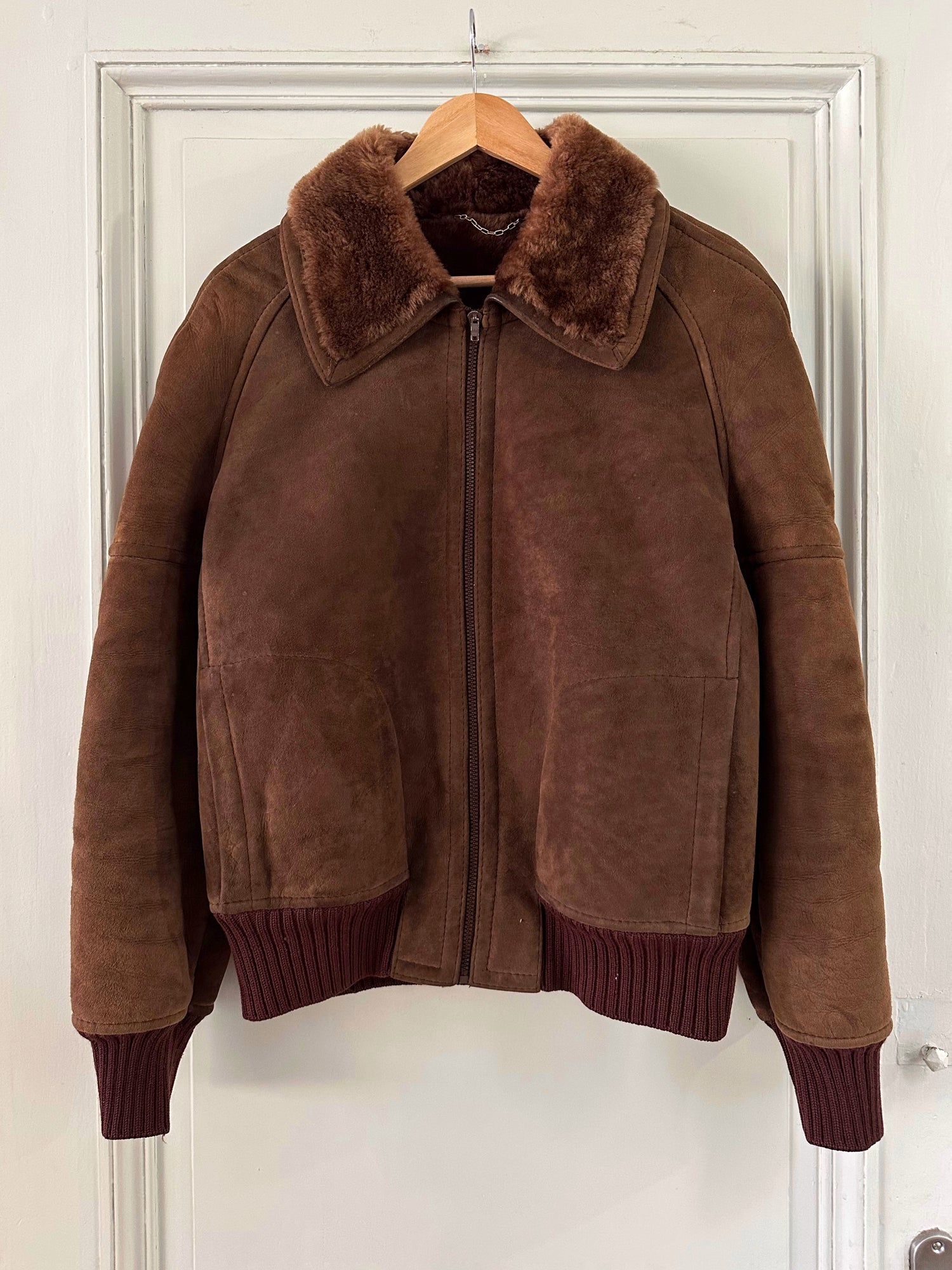 Blouson Peau Lainée