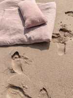 Sofa cover en lin brut français 2