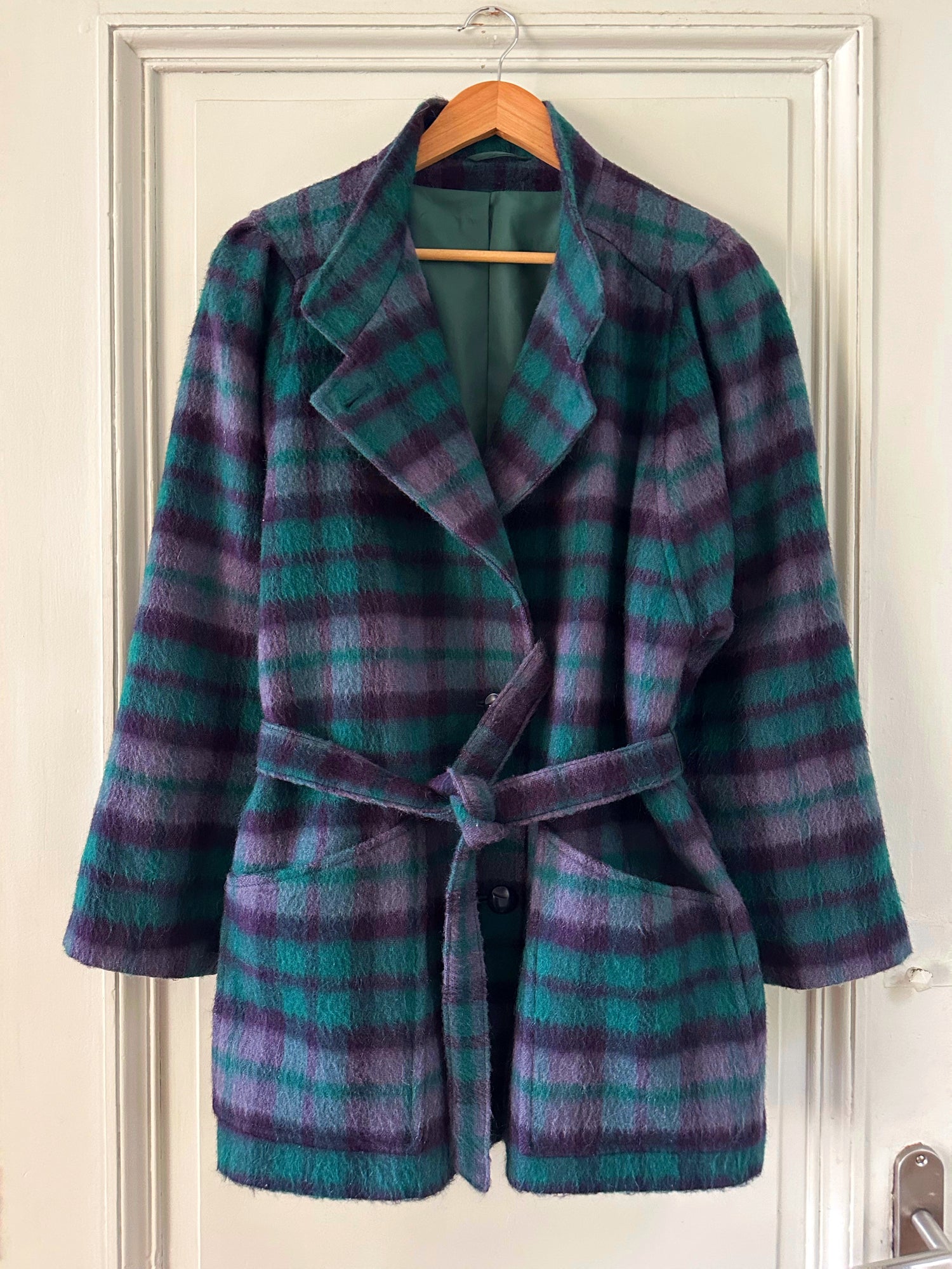 Saharienne en laine et mohair