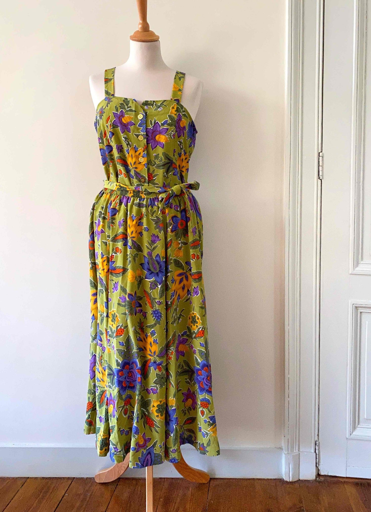 Paisley and floral skirt