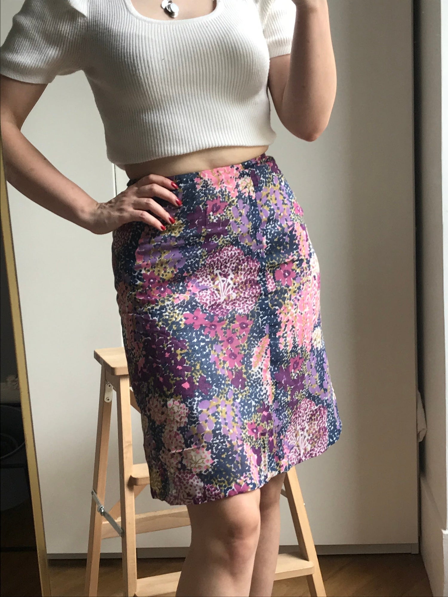 Linen skirt