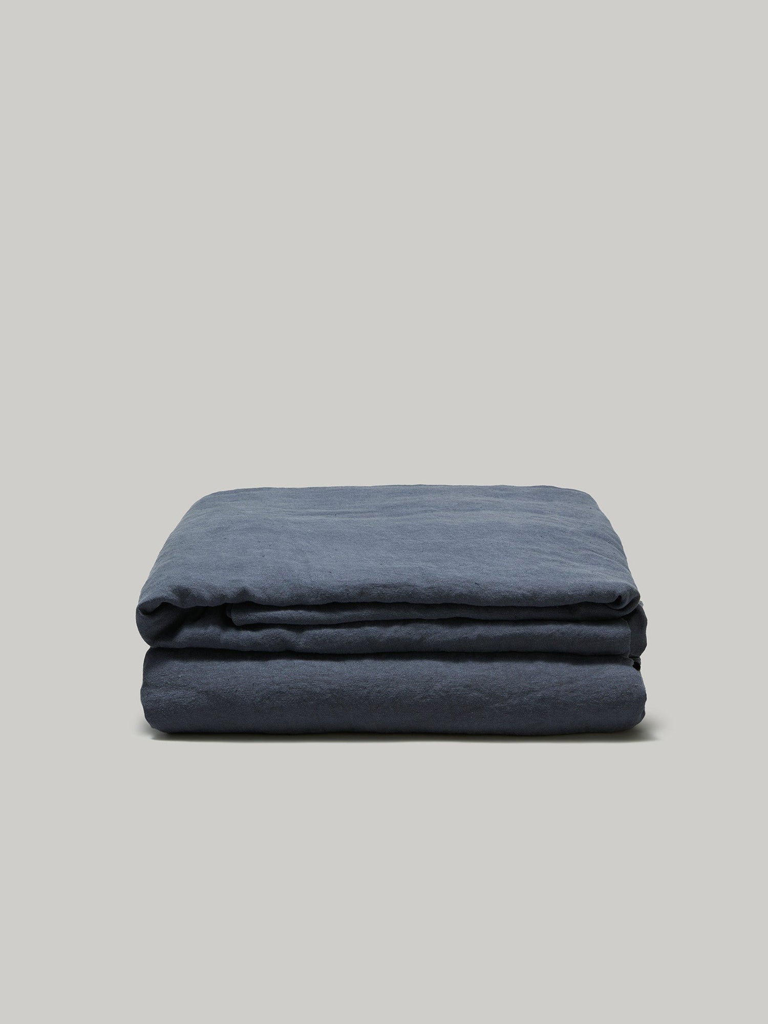 French washed linen flat sheet