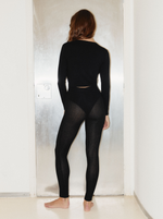 Legging Straight Lines Noir