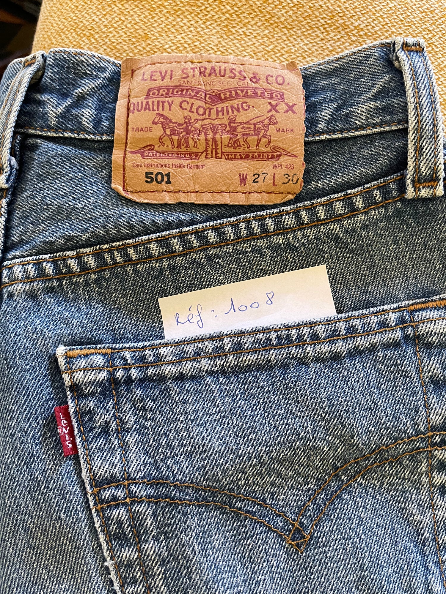 Jean Levi's 501 W27 L30