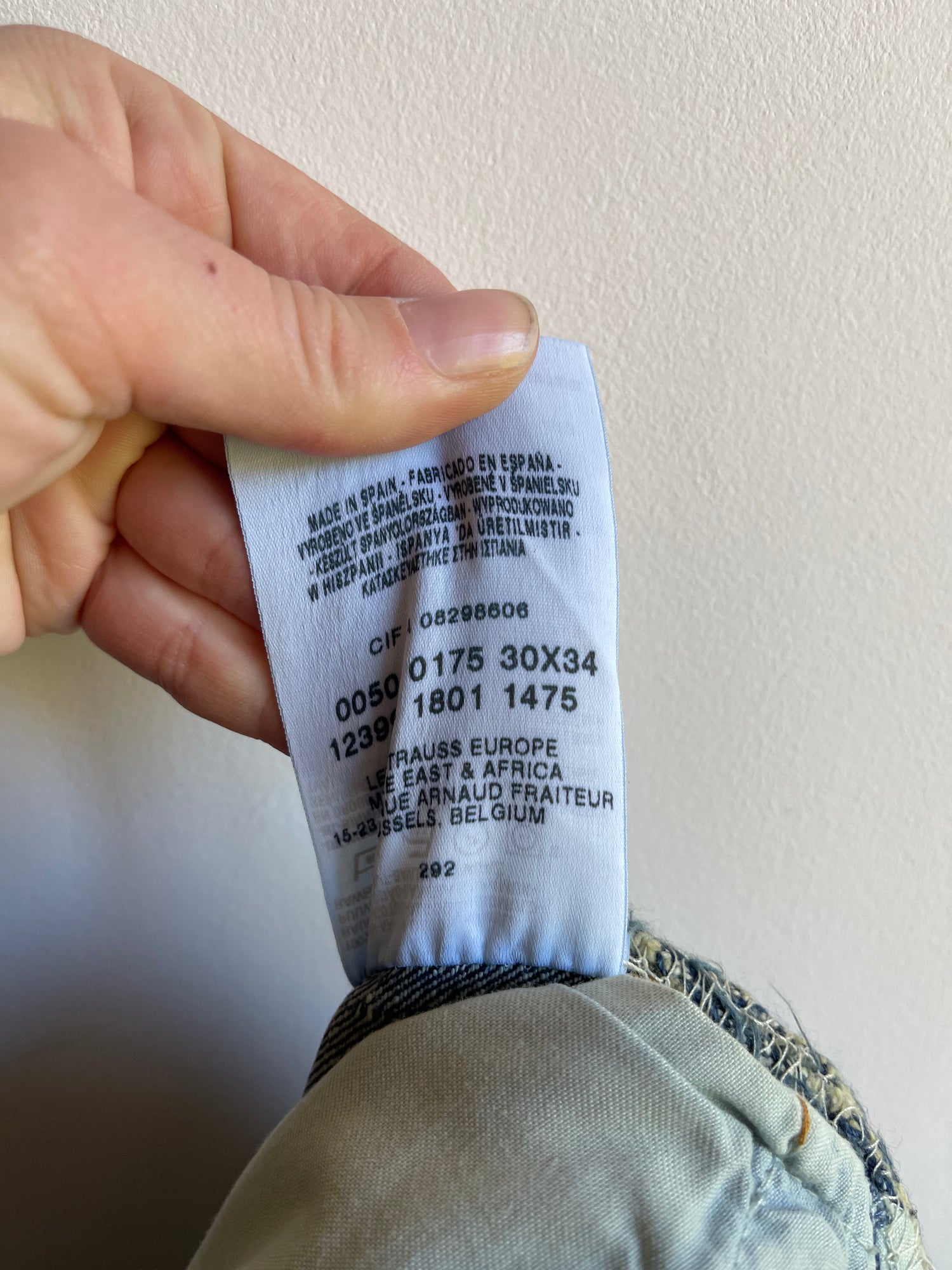 Jean Levi's 501 W30 L34