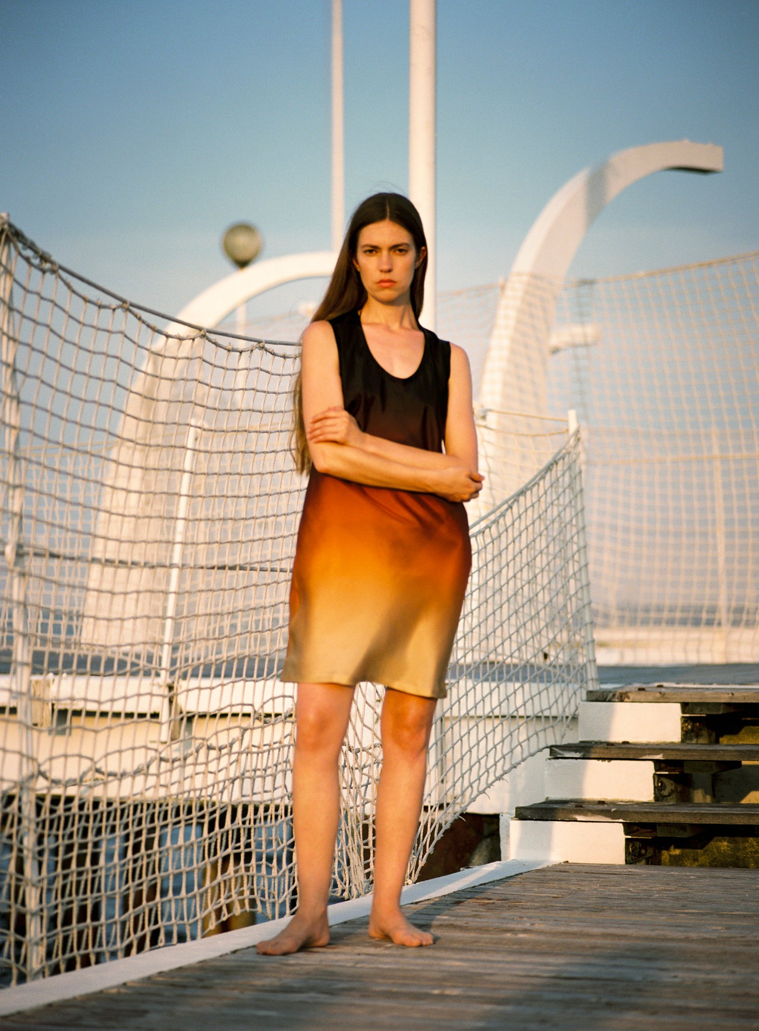 Robe Courte Gradient Coca Cola