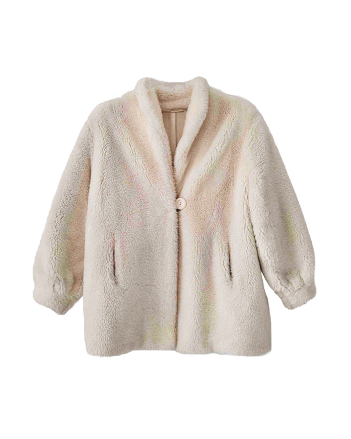 Manteau en fausse fourrure