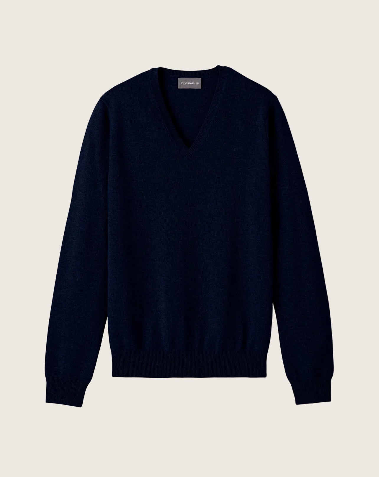 Pull V Ajuste Homme - Marine