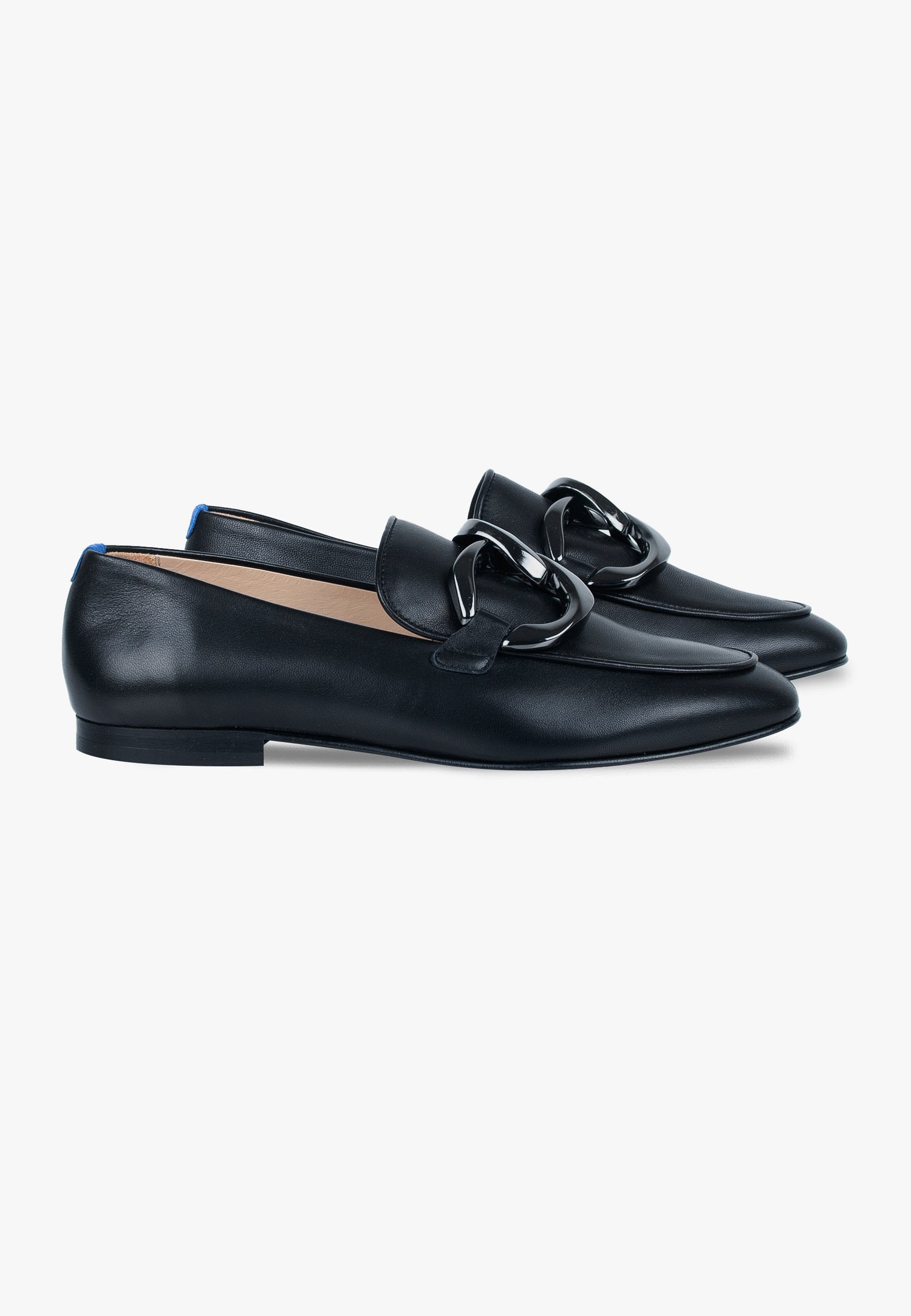 Mocassins Chain Black