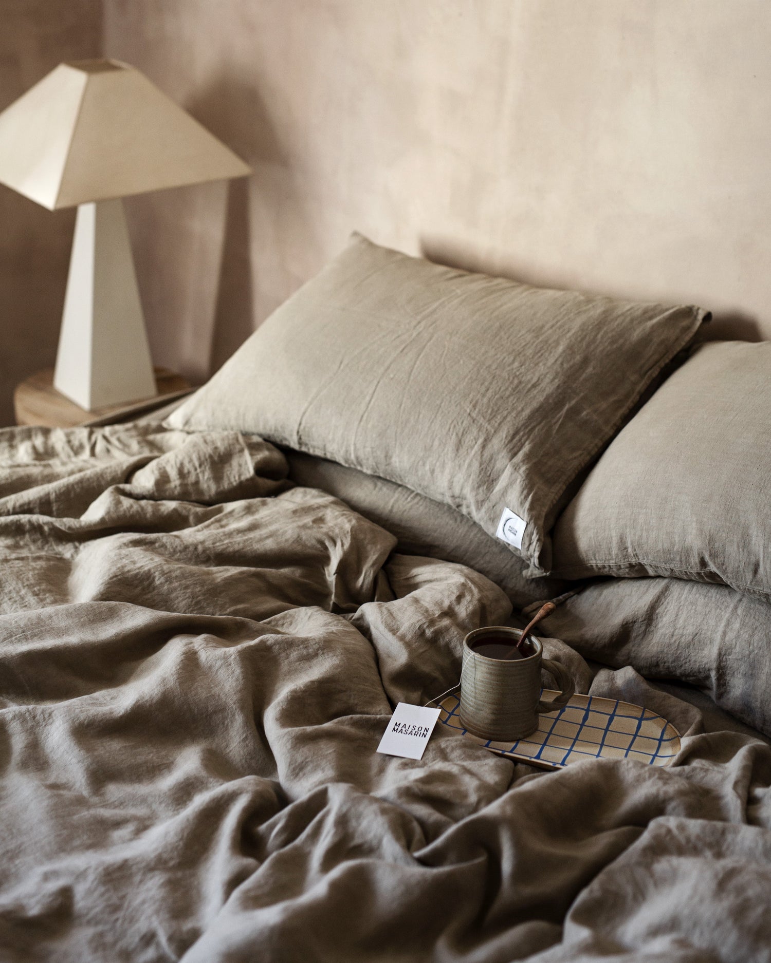 French washed linen duvet cover