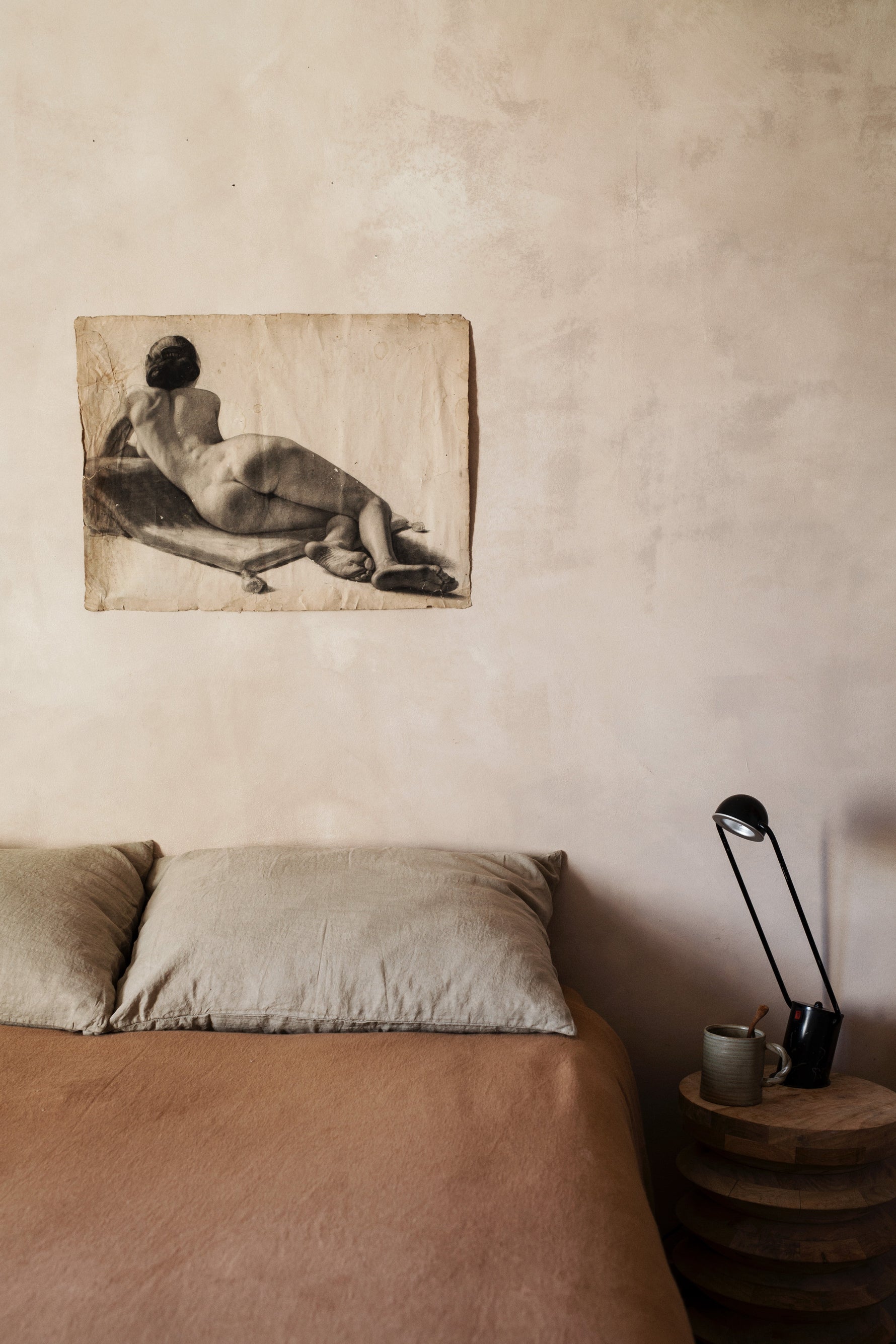 Taie d'oreiller en lin lavé français  6