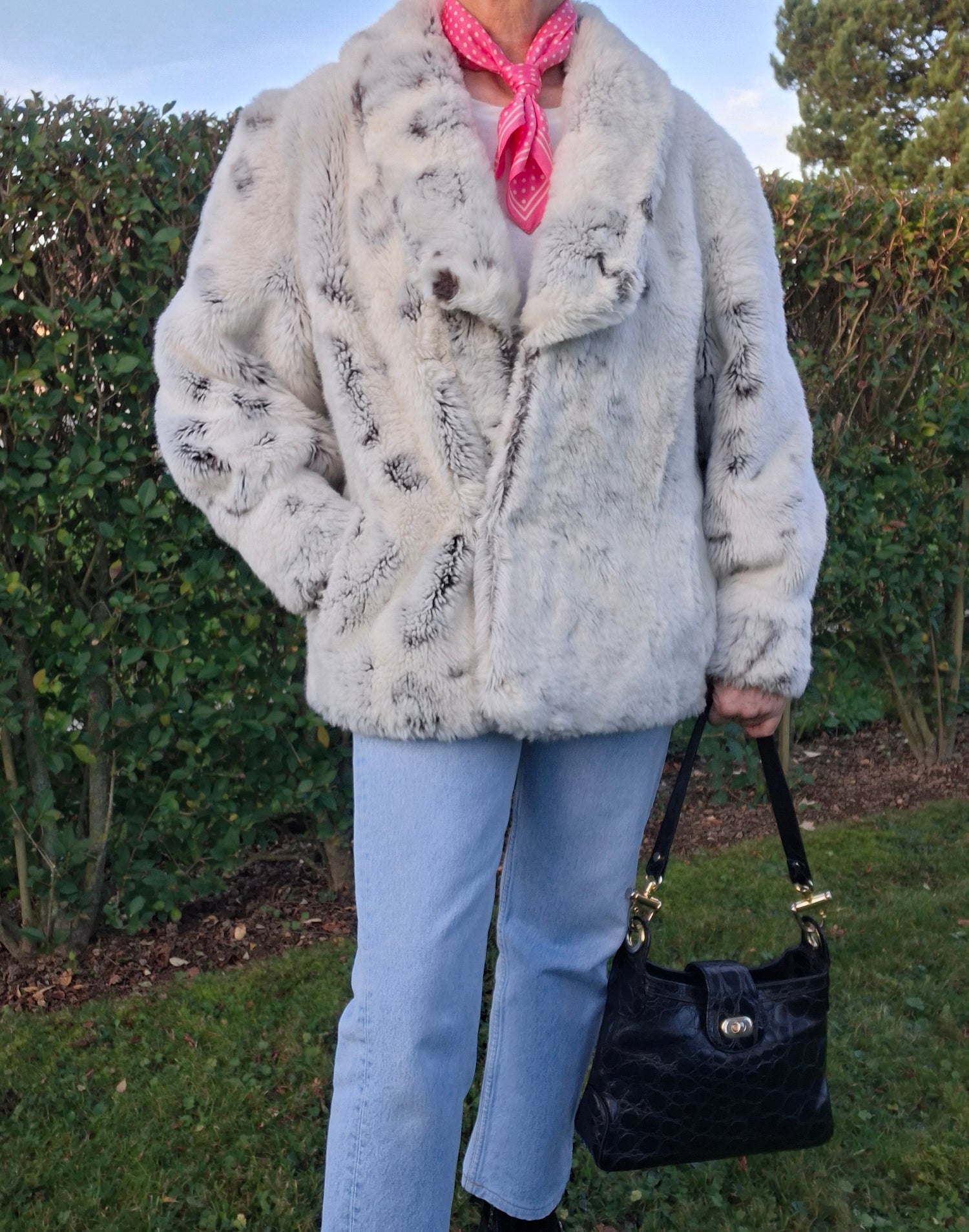 Manteau en fourrure 70's