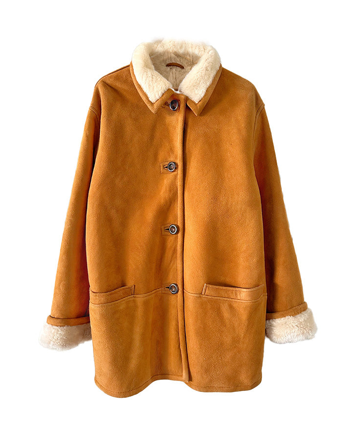 Manteau En Peau Lainée