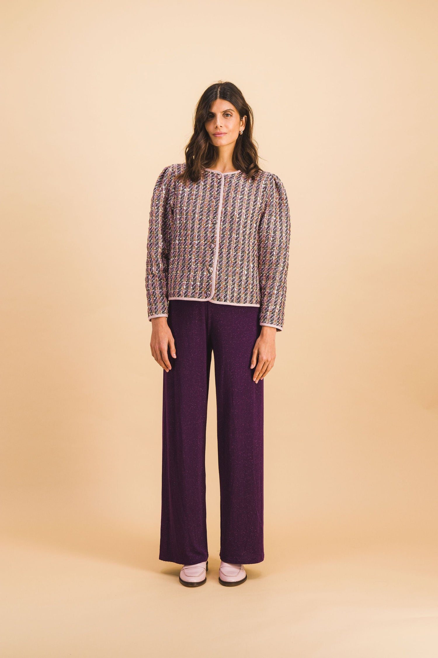 Veste Diana Tweed Rose