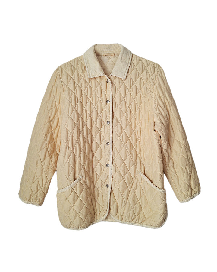 Veste matelassée en soie