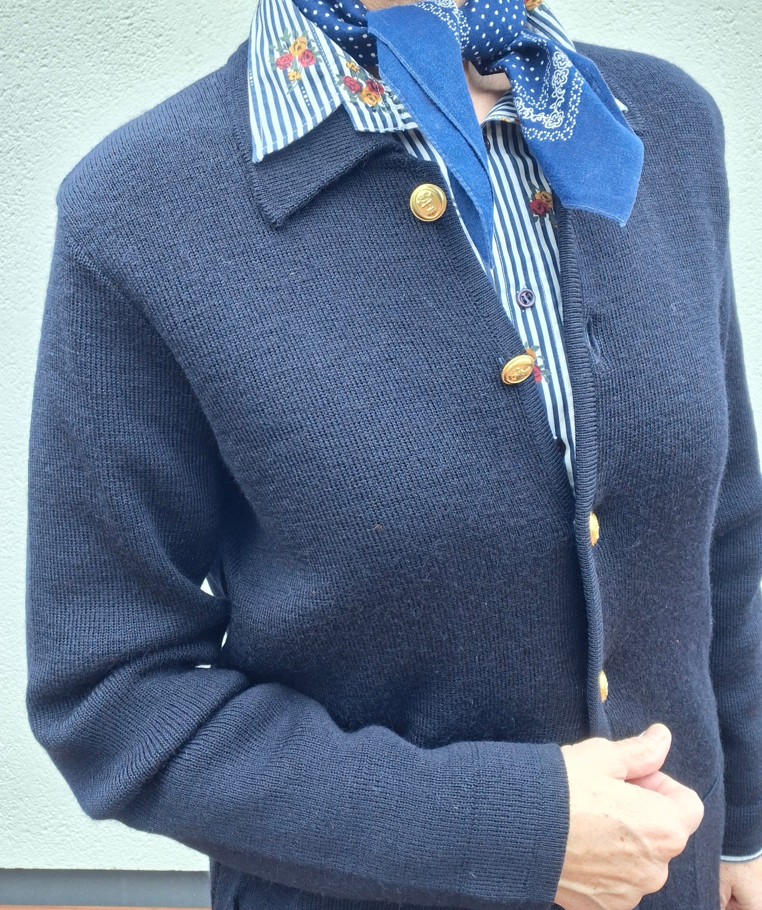 Cardigan en Laine