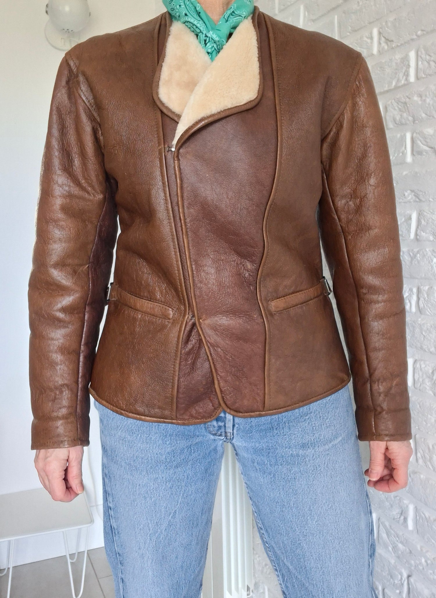 Manteau shearling