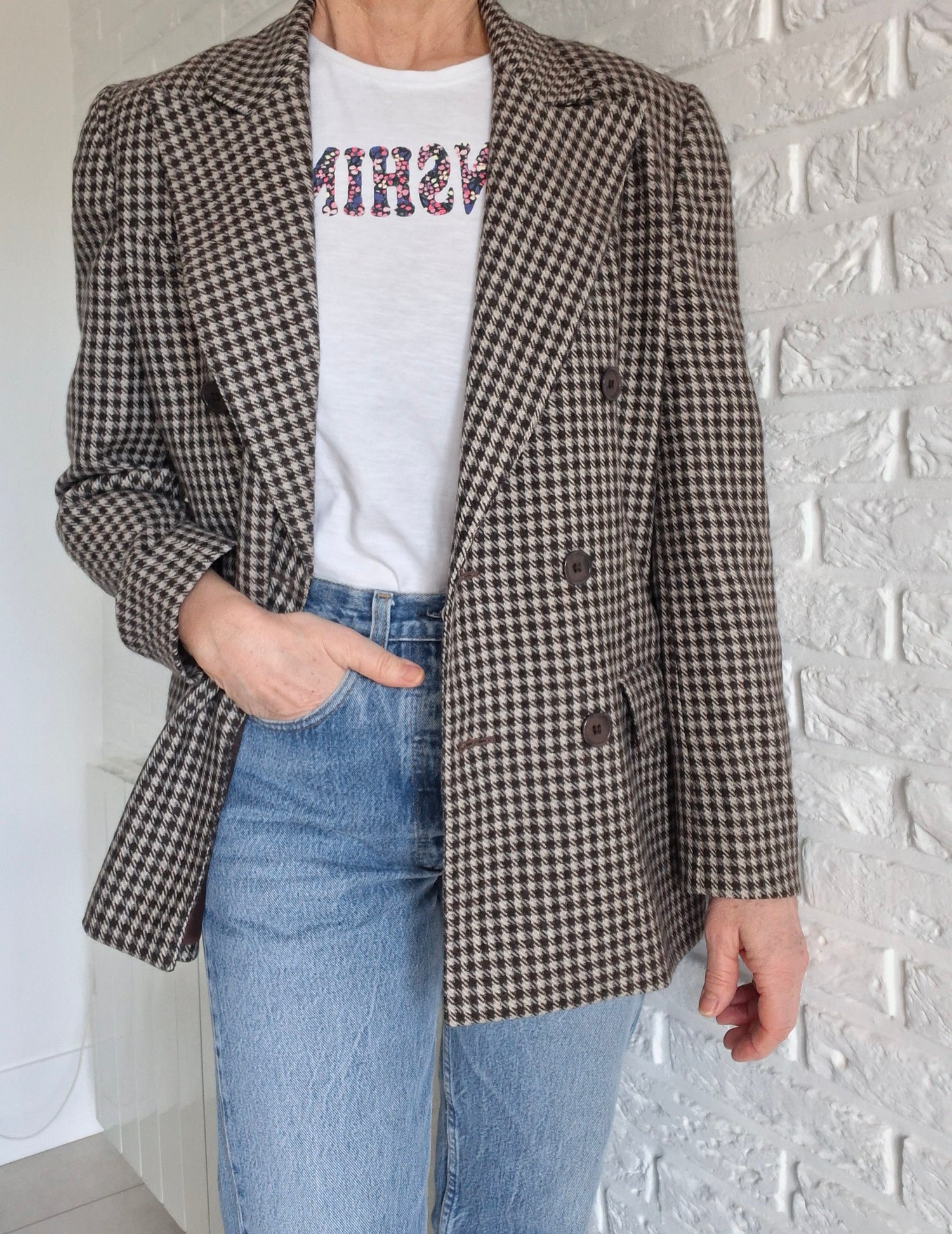 Blazer pied de poule Georges Rech