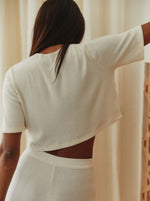 Tee-Shirt Pearl Lines ample