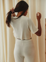 Pantalon Easy Pearly Lines côtelé