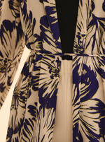 Kimono Purple Hibiscus Imprimé Fleurs