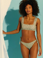 Tanga Noué Swim Blooming Green Fleuri