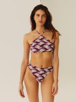 Brassière Wavy Lines Maillot de Bain