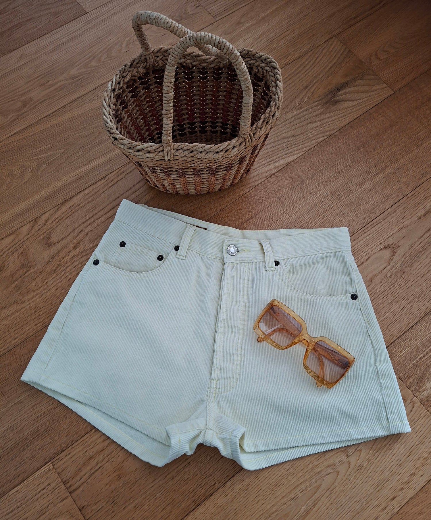 Short Levi's 501 W29 velours