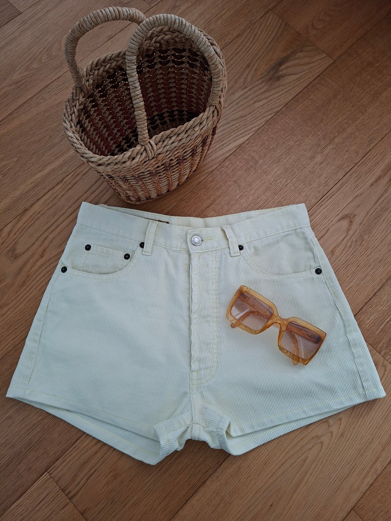 Short Levi's 501 W29 velours