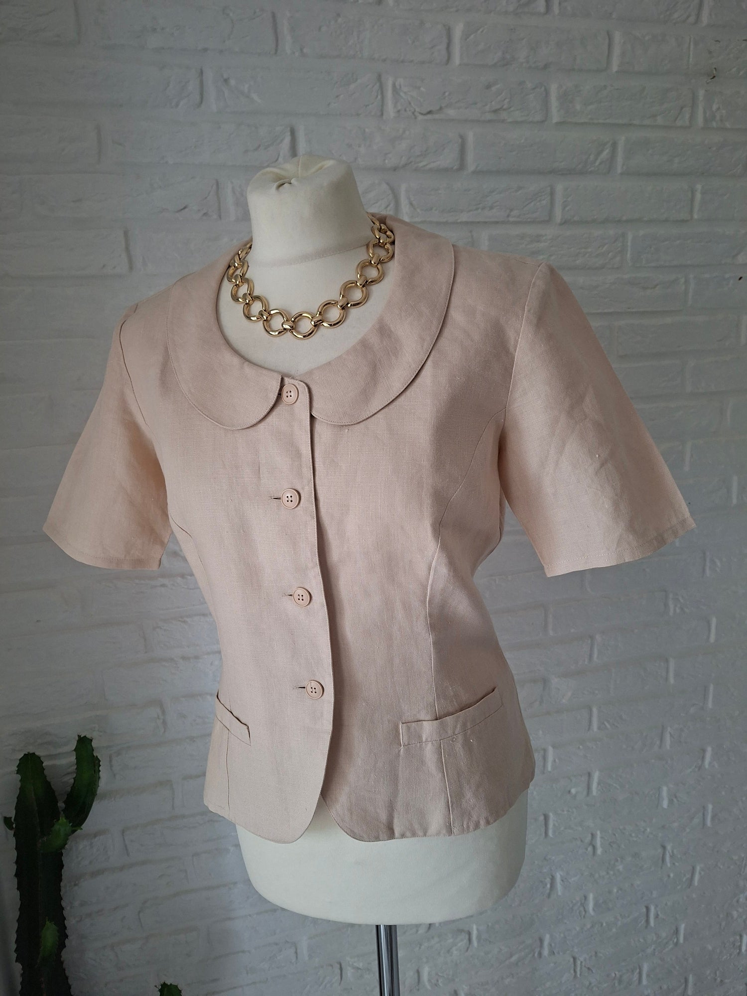 Top en lin Cacharel