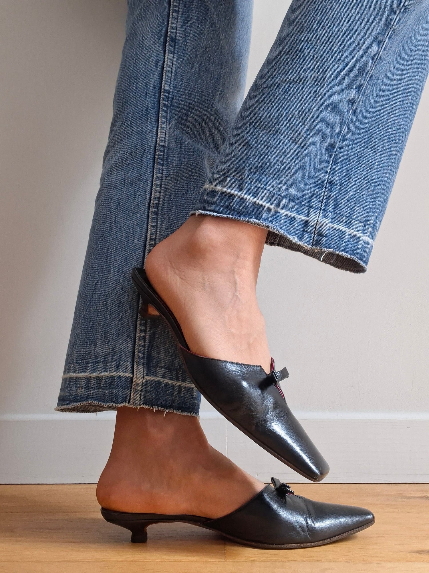 Mules en cuir Georges Rech