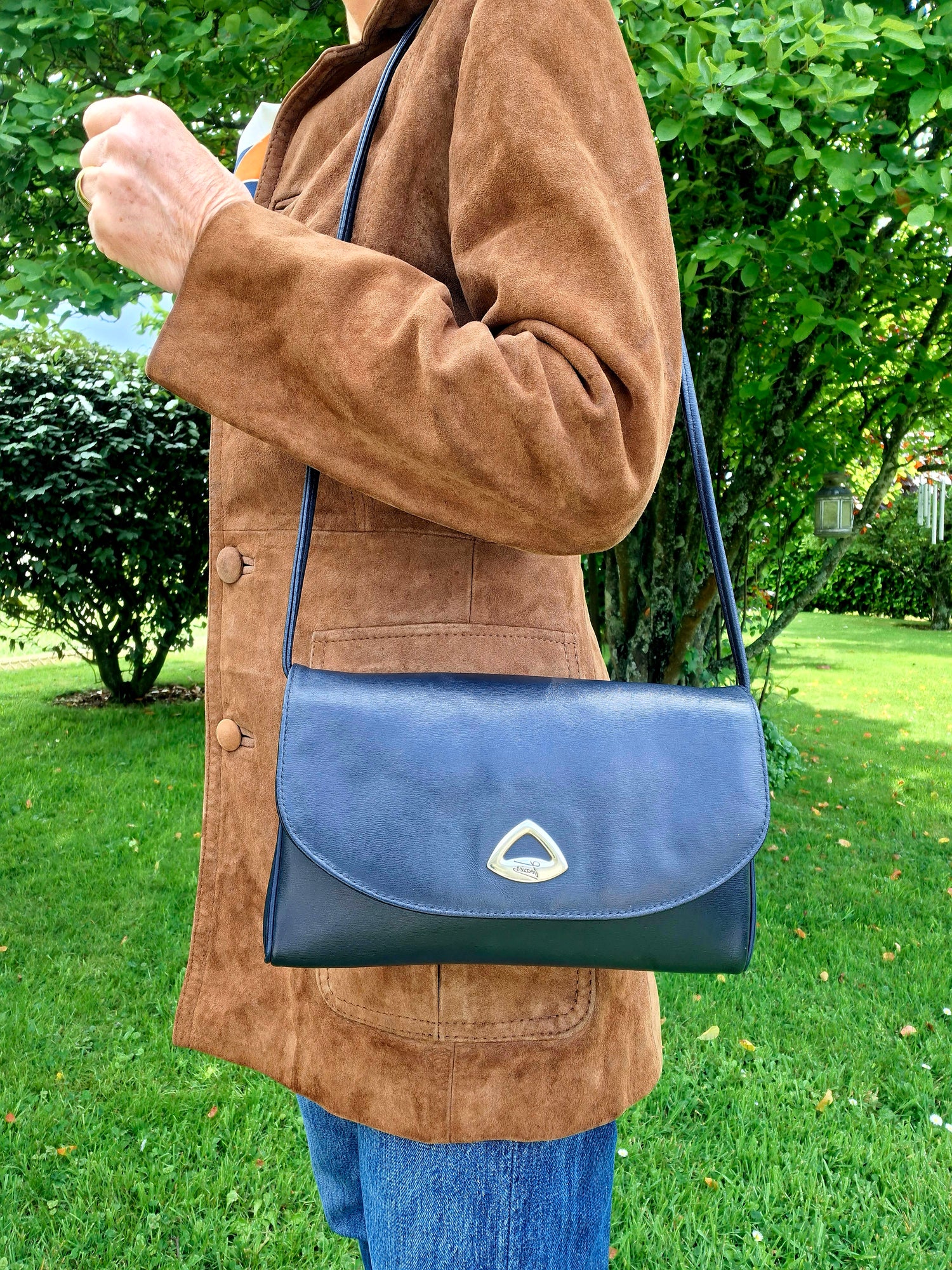 Sac à main en cuir Texier