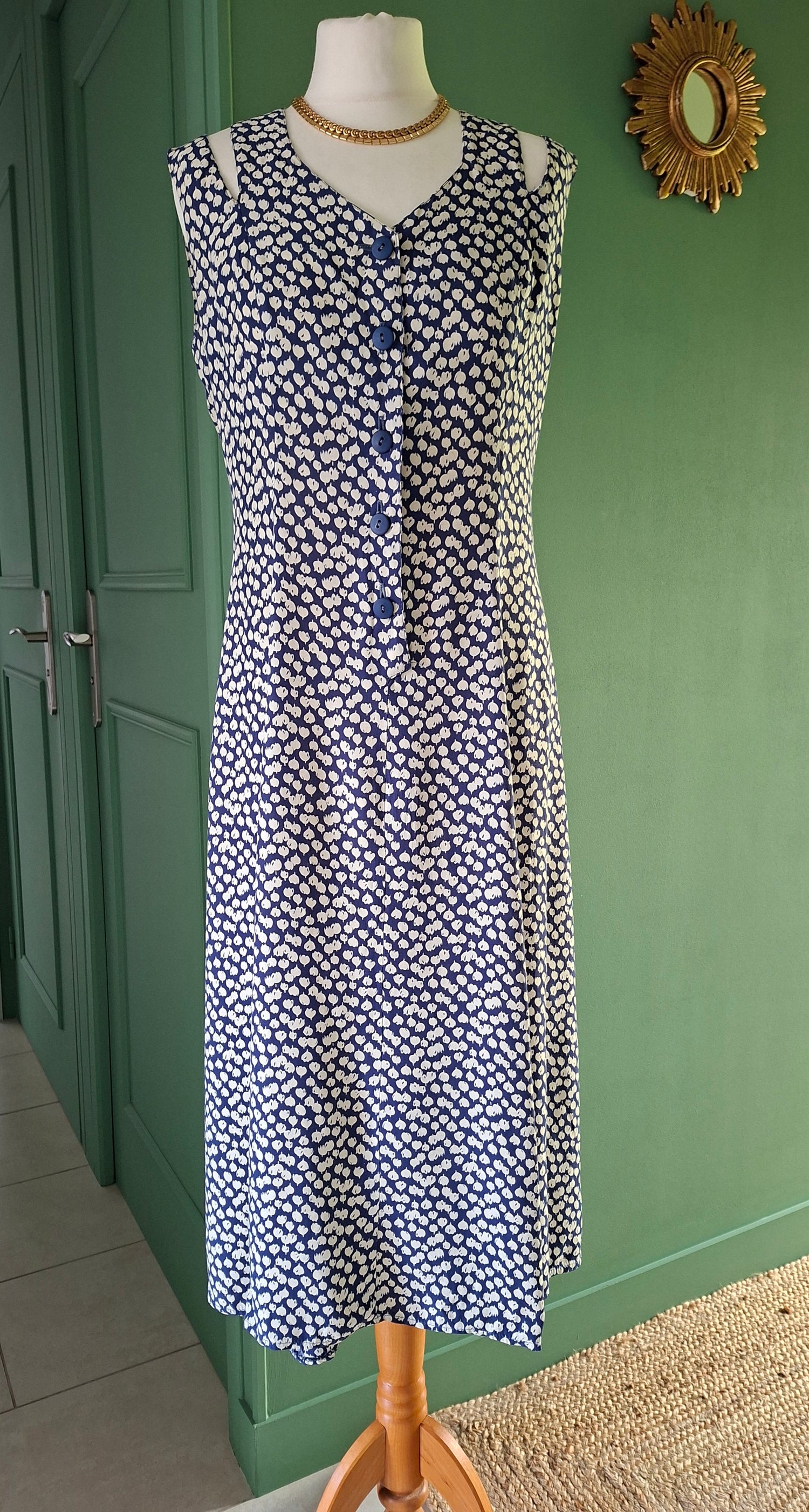 Robe longue à fleurs 90's