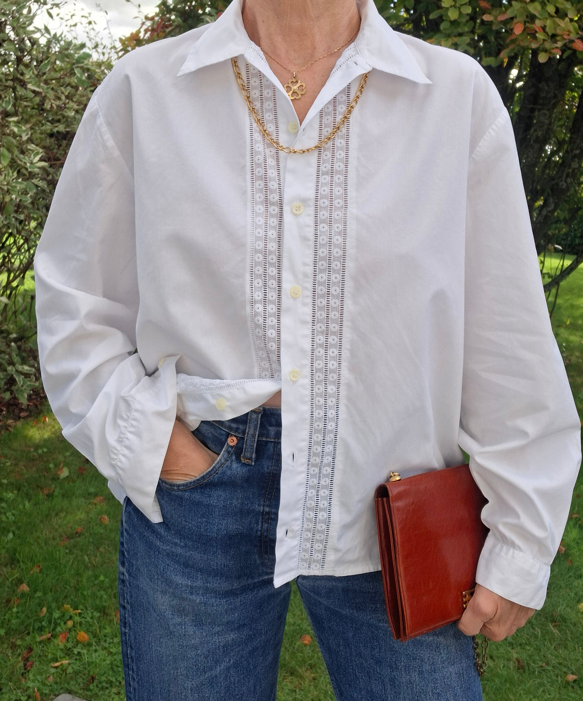Chemise blanche Cacharel