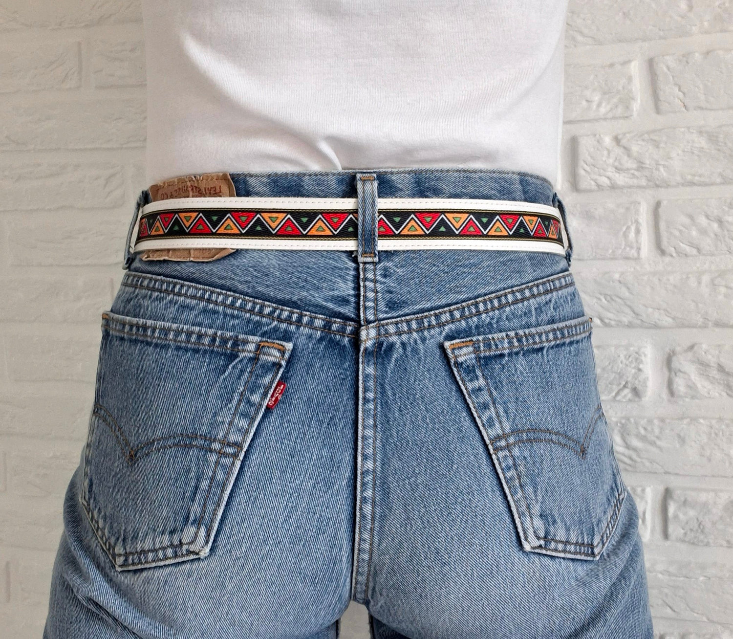 Ceinture Western en cuir