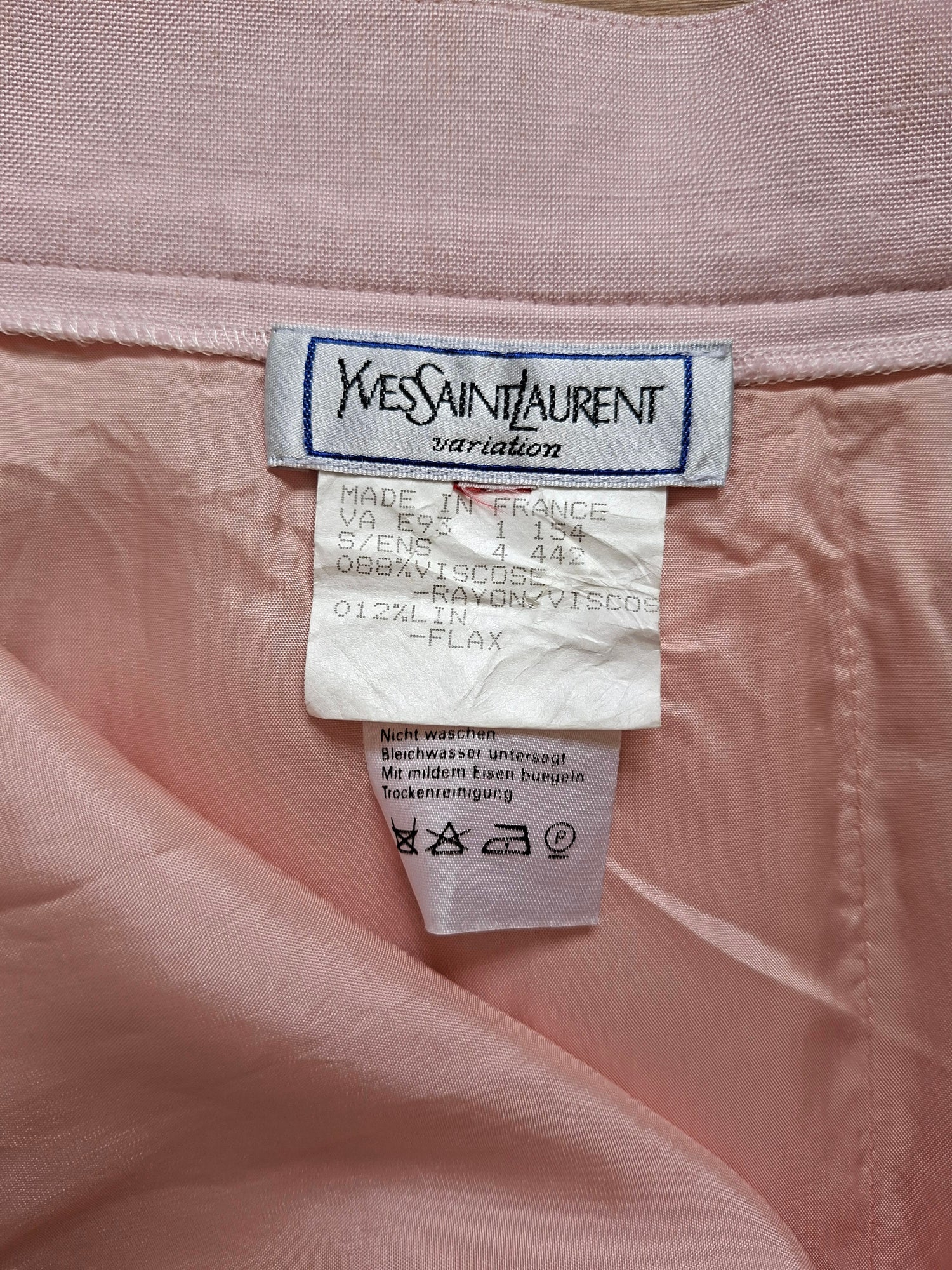 Jupe midi Yves Saint Laurent