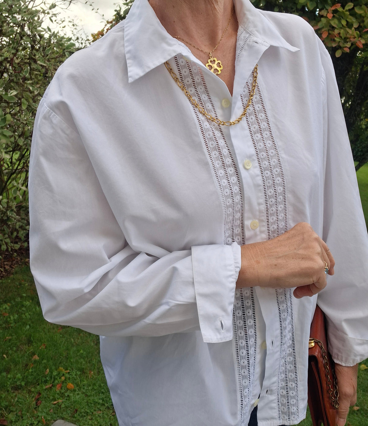Chemise blanche Cacharel