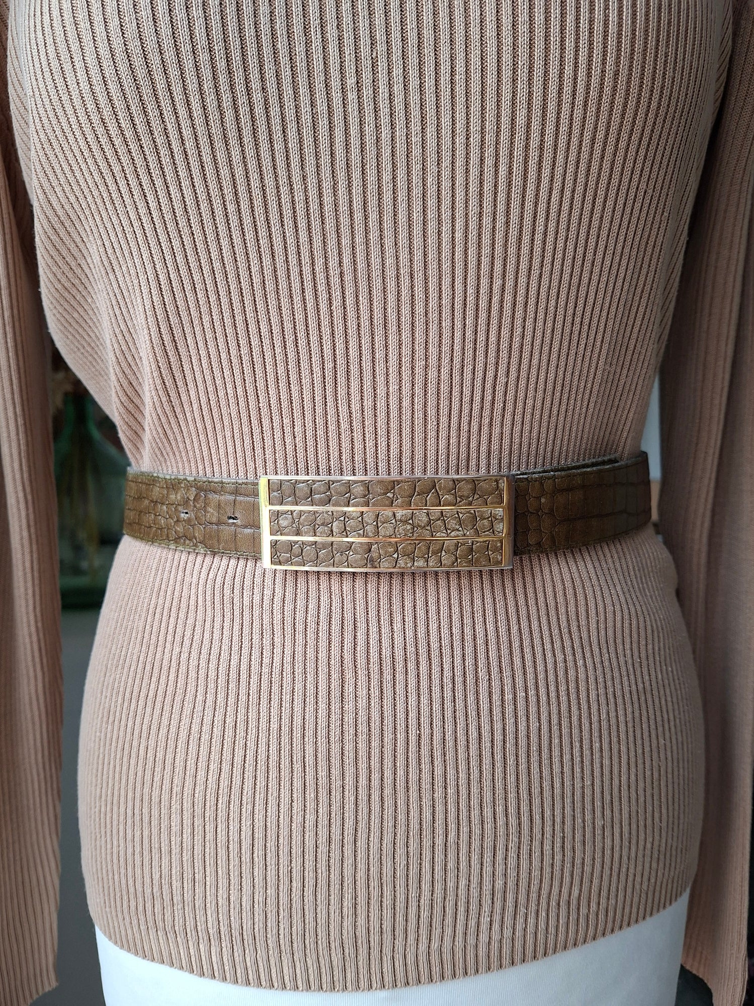 Ceinture en cuir