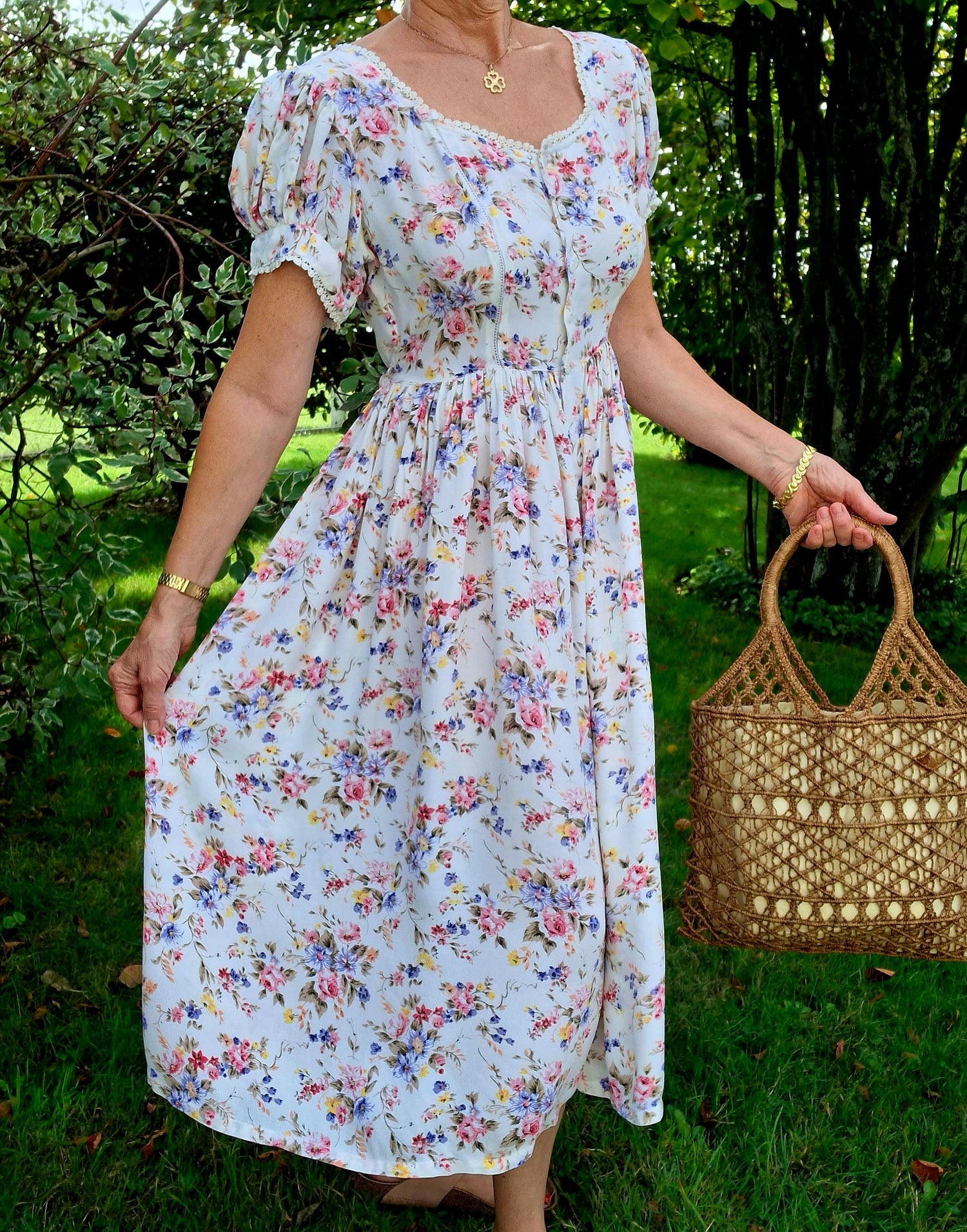 Robe à fleurs