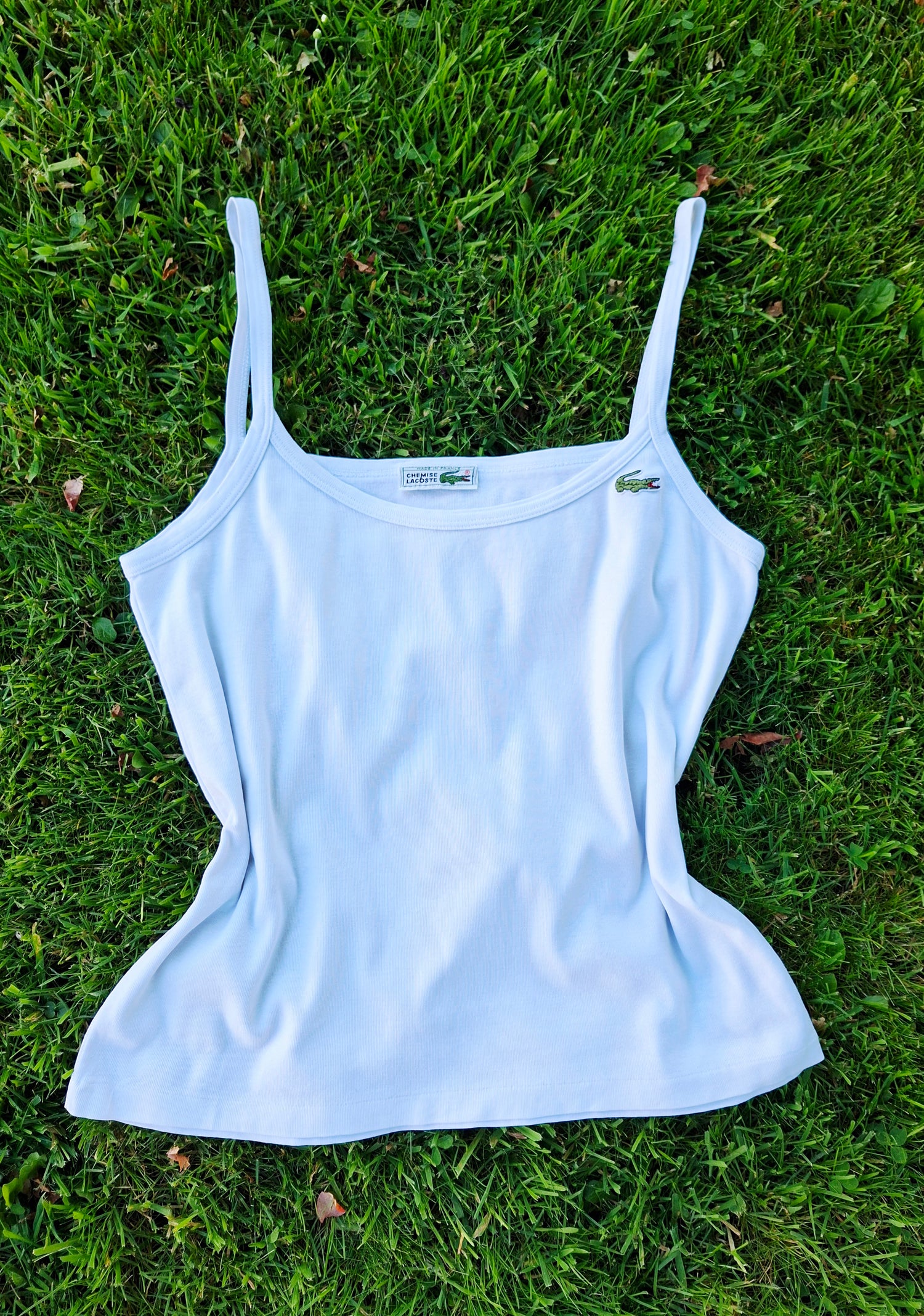 Débardeur blanc Lacoste