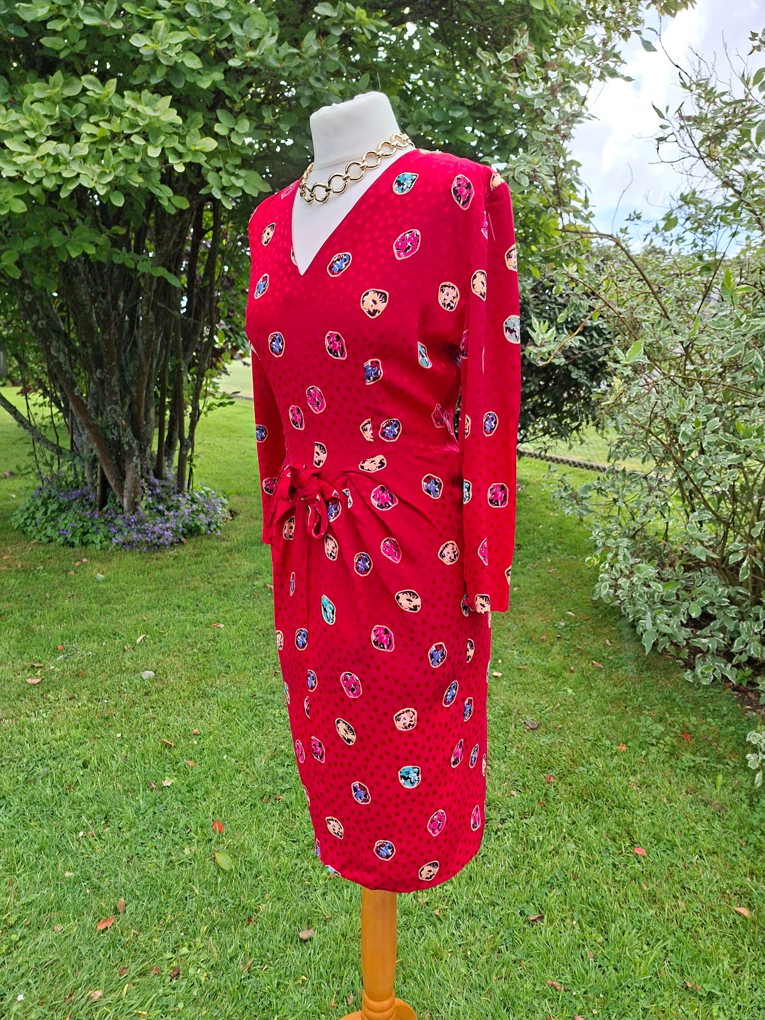 Robe en soie Guy Laroche